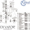 Ideal Standard Ceraplan III Kitchen Mixer DWV Tap Spares